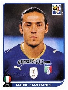 Figurina Mauro Camoranesi - FIFA World Cup South Africa 2010 - Panini