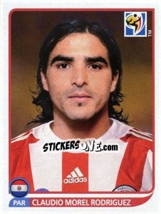 Cromo Claudio Morel Rodriguez - FIFA World Cup South Africa 2010 - Panini