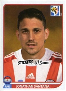 Sticker Jonathan Santana - FIFA World Cup South Africa 2010 - Panini