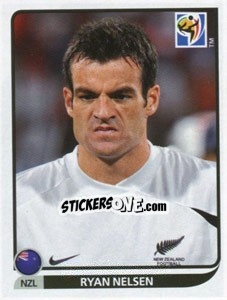 Figurina Ryan Nelsen - FIFA World Cup South Africa 2010 - Panini