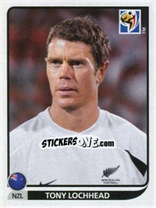 Sticker Tony Lochhead - FIFA World Cup South Africa 2010 - Panini
