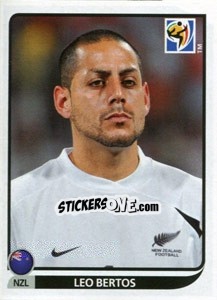 Figurina Leo Bertos - FIFA World Cup South Africa 2010 - Panini