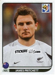 Cromo James Pritchett - FIFA World Cup South Africa 2010 - Panini