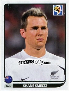 Sticker Shane Smeltz - FIFA World Cup South Africa 2010 - Panini