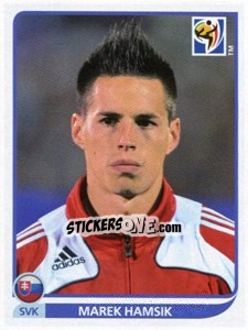 Cromo Marek Hamsik - FIFA World Cup South Africa 2010 n. 480 - Panini