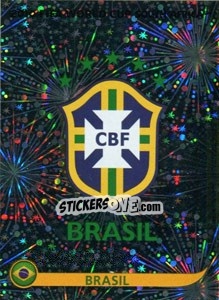 Sticker Team Emblem - FIFA World Cup South Africa 2010 n. 487 - Panini