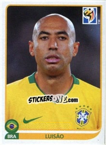 Figurina Luisão - FIFA World Cup South Africa 2010 - Panini