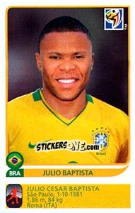 Cromo Julio Baptista