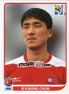 Figurina Ri Kwang-Chon - FIFA World Cup South Africa 2010 - Panini