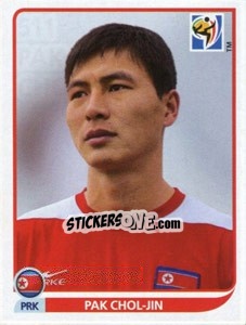 Cromo Pak Chol-Jin - FIFA World Cup South Africa 2010 - Panini