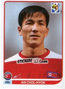 Sticker An Chol-Hyok - FIFA World Cup South Africa 2010 - Panini