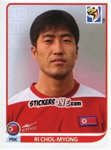 Sticker Ri Chol-Myong - FIFA World Cup South Africa 2010 - Panini