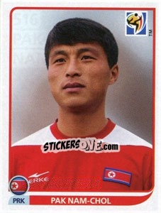 Sticker Pak Nam-Chol - FIFA World Cup South Africa 2010 n. 516 - Panini