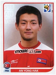 Sticker An Yong-Hak - FIFA World Cup South Africa 2010 n. 518 - Panini