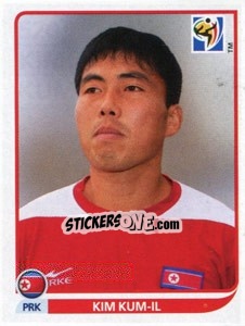 Figurina Kim Kum-Il - FIFA World Cup South Africa 2010 - Panini