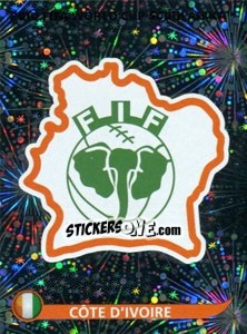 Sticker Team Emblem - FIFA World Cup South Africa 2010 n. 525 - Panini