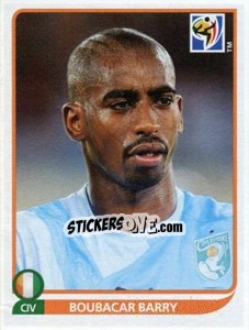 Sticker Boubacar Barry - FIFA World Cup South Africa 2010 - Panini