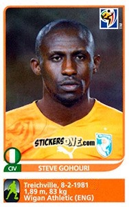 Sticker Steve Gohouri