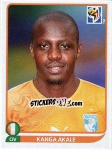 Sticker Kanga Akale - FIFA World Cup South Africa 2010 - Panini