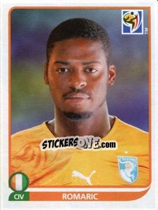 Figurina Romaric - FIFA World Cup South Africa 2010 - Panini