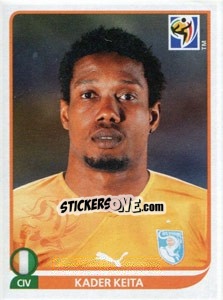 Sticker Kader Keita - FIFA World Cup South Africa 2010 - Panini