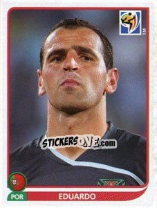 Figurina Eduardo - FIFA World Cup South Africa 2010 - Panini