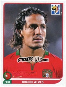 Cromo Bruno Alves - FIFA World Cup South Africa 2010 - Panini