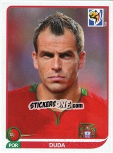 Sticker Duda - FIFA World Cup South Africa 2010 - Panini