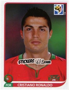 Sticker Cristiano Ronaldo - FIFA World Cup South Africa 2010 n. 559 - Panini