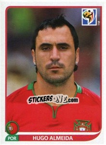 Cromo Hugo Almeida - FIFA World Cup South Africa 2010 - Panini