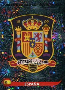 Sticker Team Emblem - FIFA World Cup South Africa 2010 n. 563 - Panini