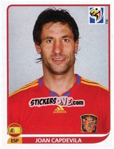 Cromo Joan Capdevila - FIFA World Cup South Africa 2010 - Panini