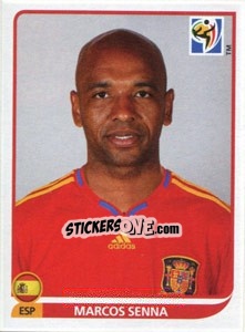 Figurina Marcos Senna - FIFA World Cup South Africa 2010 - Panini