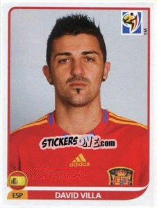 Sticker David Villa