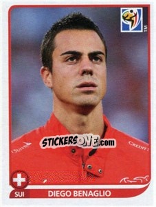 Cromo Diego Benaglio - FIFA World Cup South Africa 2010 - Panini