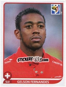 Sticker Gelson Fernandes - FIFA World Cup South Africa 2010 - Panini