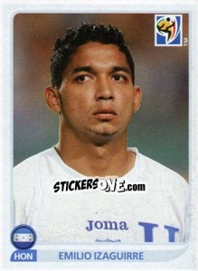 Sticker Emilio Izaguirre - FIFA World Cup South Africa 2010 - Panini