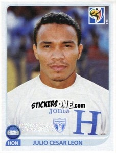 Sticker Julio Cesar Leon - FIFA World Cup South Africa 2010 - Panini