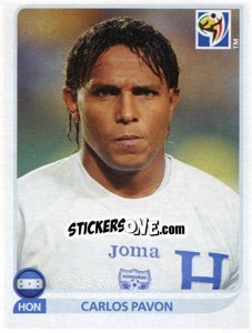 Figurina Carlos Pavon - FIFA World Cup South Africa 2010 - Panini