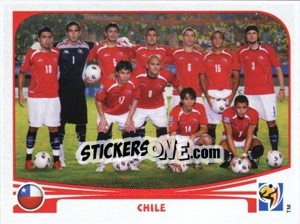 Cromo Team Photo - FIFA World Cup South Africa 2010 - Panini