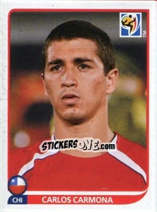 Sticker Carlos Carmona - FIFA World Cup South Africa 2010 - Panini