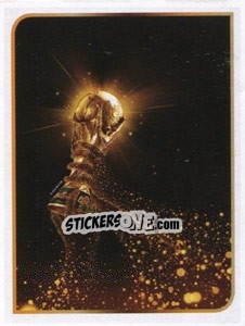 Sticker Fifa World Cup Trophy - FIFA World Cup South Africa 2010 - Panini