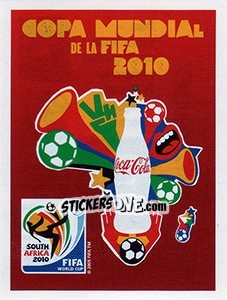 Sticker Copa Mundial de la FIFA 2010 - FIFA World Cup South Africa 2010 n. CC-A - Panini