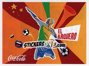 Sticker El Arquero - FIFA World Cup South Africa 2010 - Panini