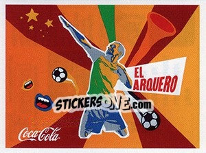 Sticker El Arquero - FIFA World Cup South Africa 2010 n. CC-D - Panini