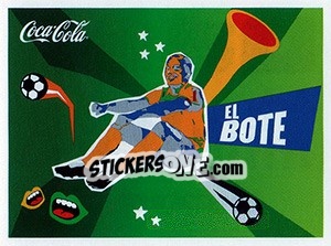Sticker El Bote - FIFA World Cup South Africa 2010 n. CC-G - Panini