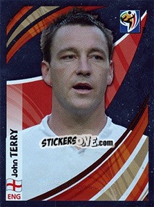 Cromo John Terry - FIFA World Cup South Africa 2010 - Panini