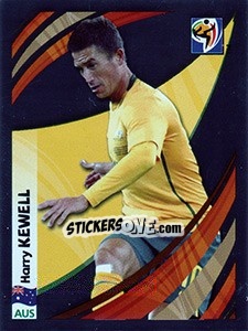 Sticker Harry Kewell - FIFA World Cup South Africa 2010 - Panini