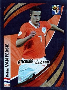 Sticker Robin van Persie - FIFA World Cup South Africa 2010 n. TT-G - Panini