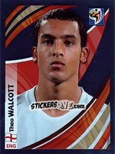 Figurina Theo Walcott - FIFA World Cup South Africa 2010 - Panini